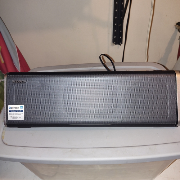 Sony Black Portable Bluetooth Speaker